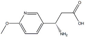 (S)-3-Amino-3-(6-methoxy-3-pyridyl)-propanoic acid