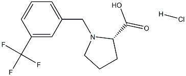 (S)-alpha-(3-trifluoromethyl-benzyl)-proline hydrochloride
