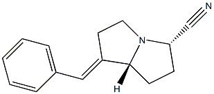 (5S,7aR)-1-Benzylidene-5-cyanohexahydro-1H-pyrrolizine