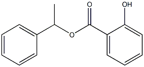 Salicylic acid 1-phenylethyl ester Structure