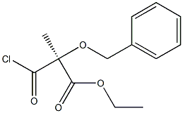 [S,(+)]-2-(Benzyloxy)-2-(chloroformyl)propionic acid ethyl ester