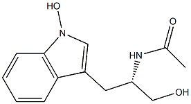 3-[(S)-2-(Acetylamino)-3-hydroxypropyl]-1H-indol-1-ol