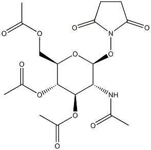 O-(2-Acetamido-3,4,6-tri-O-acetyl-2-deoxy-b-D-glucopyranosyl)-N-hydroxysuccinimide