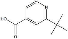 2-叔丁基吡啶-4-羧酸, , 结构式