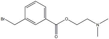 m-Bromomethylbenzoic acid 2-(dimethylamino)ethyl ester|