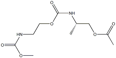 (-)-[(S)-2-Acetyloxy-1-methylethyl]carbamic acid (2-methoxycarbonylaminoethyl) ester