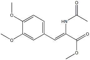 (Z)-2-(Acetylamino)-3-(3,4-dimethoxyphenyl)acrylic acid methyl ester|