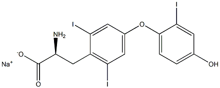 (S)-2-Amino-3-[4-(4-hydroxy-2-iodophenoxy)-2,6-diiodophenyl]propanoic acid sodium salt