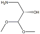 [S,(-)]-3-Amino-2-hydroxypropanal dimethyl acetal Structure