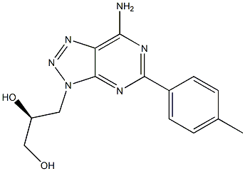 (S)-3-[7-Amino-5-(p-tolyl)-3H-1,2,3-triazolo[4,5-d]pyrimidin-3-yl]propane-1,2-diol