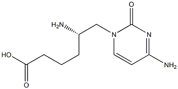 (5S)-5-Amino-6-[(4-amino-1,2-dihydro-2-oxopyrimidin)-1-yl]hexanoic acid