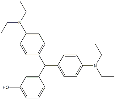 m-[4,4'-Bis(diethylamino)benzhydryl]phenol