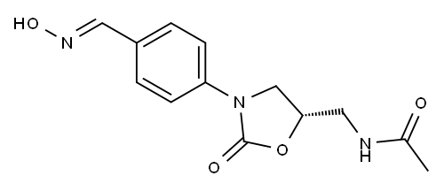 (5S)-5-Acetylaminomethyl-3-[4-hydroxyiminomethylphenyl]oxazolidin-2-one