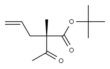 [2S,(-)]-2-Acetyl-2-methyl-4-pentenoic acid tert-butyl ester