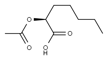 [S,(-)]-2-Acetyloxyheptanoic acid