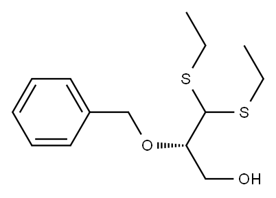 [S,(-)]-2-(Benzyloxy)-3,3-di(ethylthio)-1-propanol