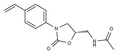 (5S)-5-Acetylaminomethyl-3-[4-ethenylphenyl]oxazolidin-2-one|