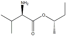 (S)-2-Amino-3-methylbutanoic acid (R)-1-methylpropyl ester Structure