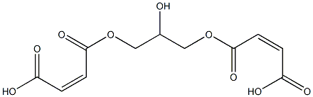 Maleic acid hydrogen 1-[2-hydroxy-3-[(Z)-3-carboxypropenoyloxy]propyl] ester