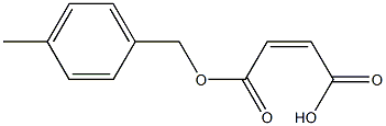 Maleic acid hydrogen 1-(p-methylbenzyl) ester