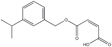 Maleic acid hydrogen 1-(m-isopropylbenzyl) ester