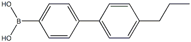 4'-Propyl-4-biphenylboronic acid Struktur