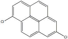 2-chloro-6-chloropyrene Structure