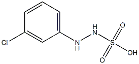 2-(m-Chlorophenyl)hydrazinesulfonic acid