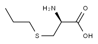 (S)-2-Amino-3-(propylthio)propionic acid Structure