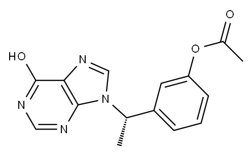 9-[(S)-1-(3-Acetyloxyphenyl)ethyl]-9H-purin-6-ol