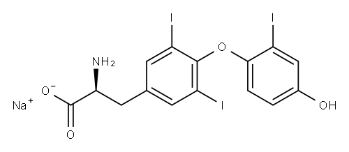 (S)-2-Amino-3-[4-(4-hydroxy-2-iodophenoxy)-3,5-diiodophenyl]propanoic acid sodium salt