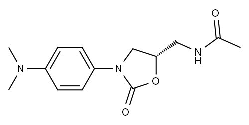 (5S)-5-Acetylaminomethyl-3-[4-dimethylaminophenyl]oxazolidin-2-one