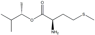 (S)-2-Amino-4-(methylthio)butanoic acid (R)-1,2-dimethylpropyl ester Structure