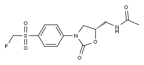 (5S)-5-Acetylaminomethyl-3-(4-fluoromethylsulfonylphenyl)oxazolidin-2-one
