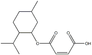 Maleic acid 1-[2-(1-methylethyl)-5-methylcyclohexyl] ester