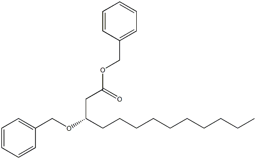 [S,(+)]-3-(Benzyloxy)tridecanoic acid benzyl ester