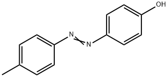 4-(4-Methylphenylazo)phenol Structure