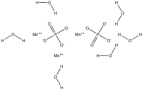 Manganese(II) orthophosphate hexahydrate