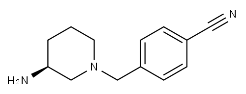 4-{[(3S)-3-aminopiperidin-1-yl]methyl}benzonitrile|