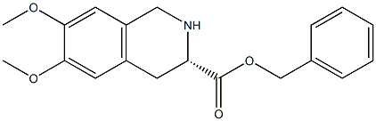 (S)-BENZYL 6,7-DIMETHOXY-1,2,3,4-TETRAHYDROISOQUINOLINE-3-CARBOXYLATE|