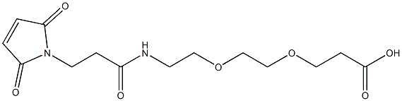 3-(2-(2-(3-Maleinimidopropanamido)ethoxy)ethoxy)propanoic acid