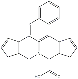 4c,7,7a,8,10,10a,11,13a-octahydrobenzo[f]cyclopenta[c]cyclopenta[4,5]pyrido[3,2,1-ij]quinoline-8-carboxylic acid