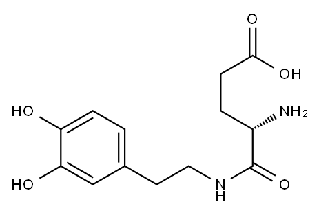 (S)-4-Amino-5-oxo-5-[(3,4-dihydroxyphenethyl)amino]valeric acid