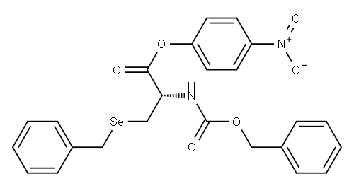 [S,(+)]-3-Benzylseleno-2-(benzyloxycarbonylamino)propionic acid 4-nitrophenyl ester