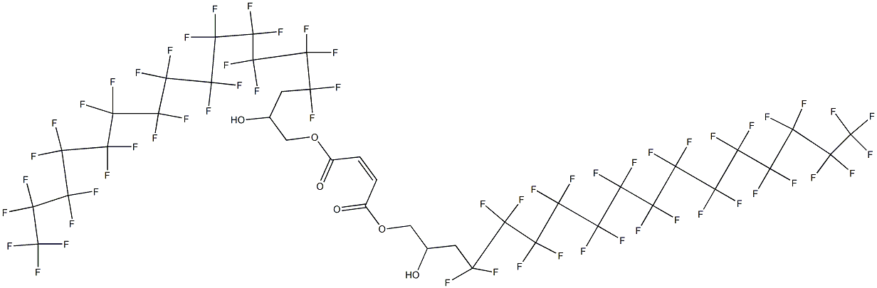 Maleic acid bis[2-hydroxy-3-(nonacosafluorotetradecyl)propyl] ester