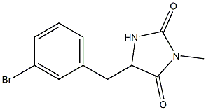 5-(m-Bromobenzyl)-3-methylhydantoin