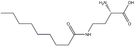 [S,(+)]-2-Amino-4-nonanoylaminobutyric acid