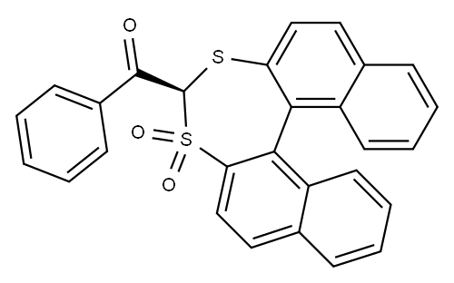(S)-4-Benzoyldinaphtho[2,1-d:1',2'-f][1,3]dithiepin 3,3-dioxide