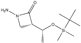 (3S)-1-Amino-3-[(R)-1-(tert-butyldimethylsilyloxy)ethyl]azetidin-2-one