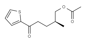 [S,(-)]-5-Acetyloxy-4-methyl-1-(2-thienyl)-1-pentanone